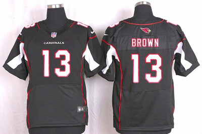 

Mens Nike Arizona Cardinals 13 Jaron Brown Elite White NFL Jersey