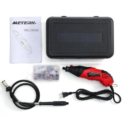 

Meterk Electric Grinder Set 85pcs 6-Speed Variable Speed Electric Drill Grinding Rotary Tool Kit for Milling Polishing Engraving