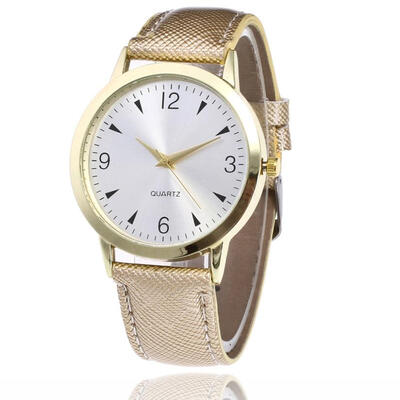 

Womens Quartz watch Analog Simple Business Ladies WristWatch Temperament Fashion Simple Leisure Beautiful Souvenir 2018 D