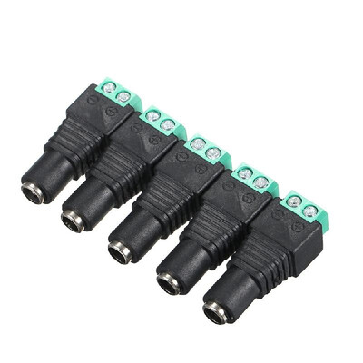 

DC 55mm21mm Female Male Power Plug Adapter Monitor Weld-free Plug Socket DC-G025pcsDC-G035pcs