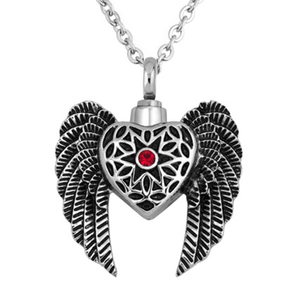 

Various Types&Shapes Necklace for Ashes Heart Cremation Memorial Keepsake Pendant Necklace Jewelry Love Commemorative Gift