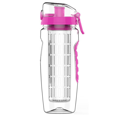 

1000ml Fruit Infuser Lemon Juice Shaker Sport Travelling Portable Water Bottle