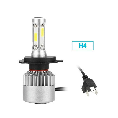 

Car LED Headlight Bulbs 1Pcs Car Headlight Fog Light Bulb LED Driving Lamp Conversion Kit 36W 6000K White led H4