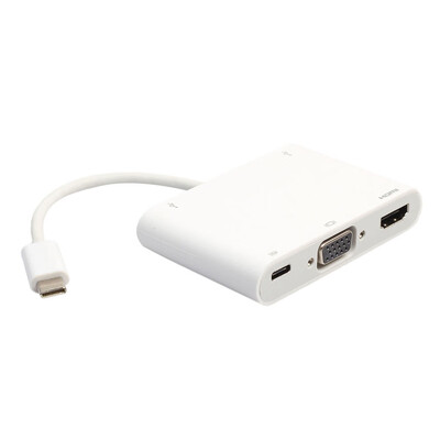 

Universal USB 31 Type-CUSB-C to VGA HDMI USB HUB Charger Adapter