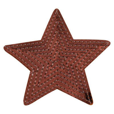 

Love Five-Pointed Star Sequined Cloth Stickers Embroidered Stick-on Patch Clothing Sewing Accessories