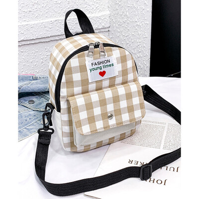 

Womens 2019 New Fashion Trend Color Matching Backpack