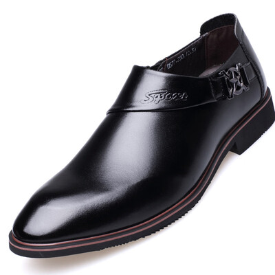 

New mens casual shoes Korean youth dress business shoes mens pointed British mens shoes