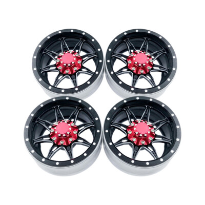 

Tailored 4pcs Metal Alloy 19in Wheel Rim for 110 Traxxas trx4 HSP SCX10 D90 RC Car