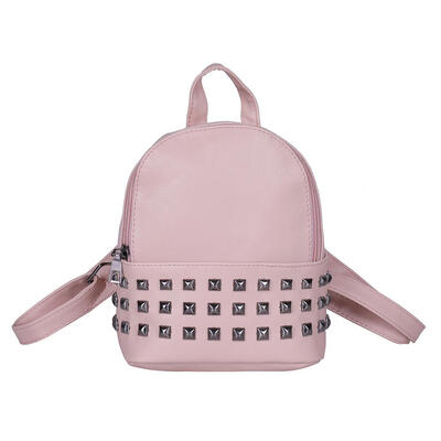 

Fashion Rivet Backpack Women PU Leather Casual Girls Shoulder Schoolbags