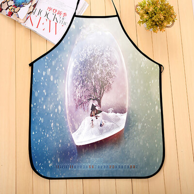 

Toponeto Christmas Decoration Waterproof Apron Kitchen Aprons Dinner Party Apron