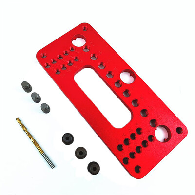 

Gobestart Newly Handle Punching Positioner Aluminum Wood Plank Punch Locator Drill