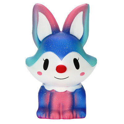 

Tailored Adorable Galaxy Fox Charm Super Slow Rising Squeeze Pressure Stress Reliever Toy