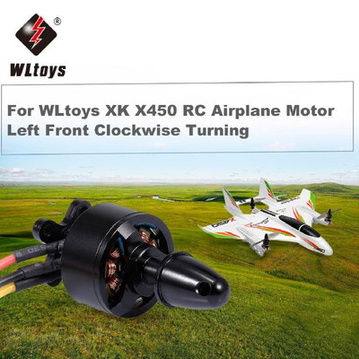 

WLtoys XK X450 RC Airplane Aircraft Helicopter Fixed Wing Motor 74V 2300KV Right Front Counterclockwise Turning CCW