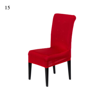 

Universal Removable Washable Elastic Cloth Stretch Chair Cover Slipcover 20 Colors Available Home Dining Room Hotel Wedding Banque