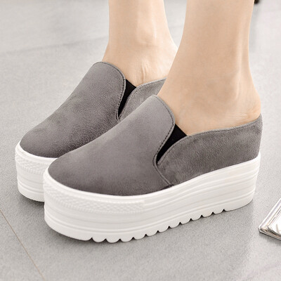 

Rose Women Leisure Shoes Fish Mouth Sandals Thick Bottom Slippers Sponge Cake Sandals