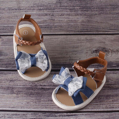 

Fashion Infant Baby Girl Soft Sole Sandals Toddler Summer Shoes Bow-Knot Sandal