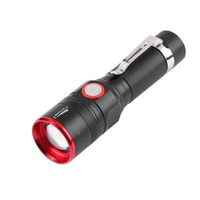 

Portable 3 Mode 6000LM Zoomable Micro USB Rechargeable T6 LED Flashlight