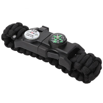 

Greensen Outdoor Multifunctional Paracord Military Survival Bracelet Emergency Climbing Keychain