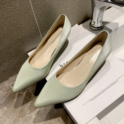 

Summer high-heeled shoes fine&pointed sexy 100-way light-mouth single-shoe womens shoes womens shoes with a dress