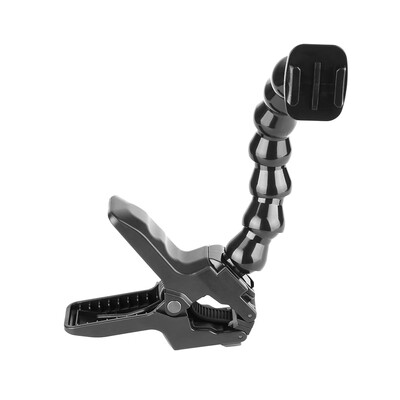 

Flexible Action Camera Clamp Mount Adjustable Bracket Holder Stand for GoPro Hero 7654 for SJCAM Xiaomi Yi 4K 4K Sports Camera