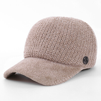 

Hat men&women in autumn&winter Cap warm Korean version of corduroy curved brim  standard baseball cap spring tide hat