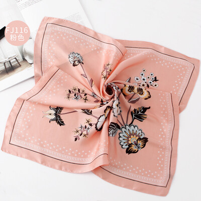 

2018 new silk small square female spring&summer models wild small scarves professional small scarf scarves wholesale FJ116