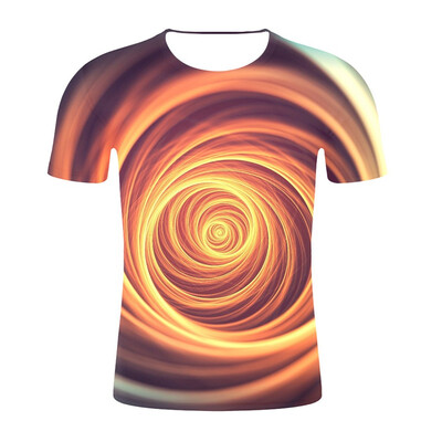 

Toponeto Mens 3D Printed Funny Round Neck Short Sleeves Fashion T Shirt Blouse Tee
