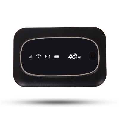 

4G LTE CAT4 150M Unlocked Mobile MiFis Portable Hotspot Wireless Wifi Router with SIM Card SlotBlack