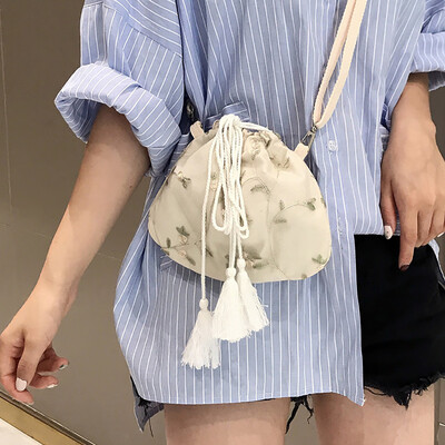 

Tailored Women Joker Crossbody Fashion One Shoulder Drawstring Dumplings Bag