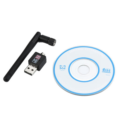 

〖Follure〗300Mbps 80211ngb Mini USB Wifi Adapter wi-fi Network LAN Card wAntenna New