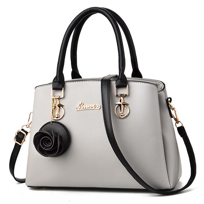 

2019 summer new diagonal female bag large capacity handbag PU leather shoulder fashion wild bag