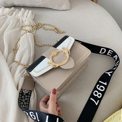 

Womens bag 2019 new fashion shoulder bag summer small fresh messenger bag ins super fire senior sense chain bag