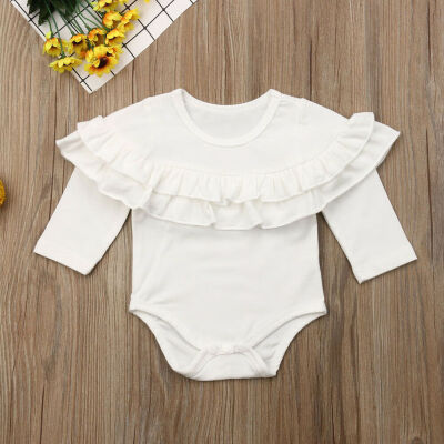 

Newborn Infant Baby Girls Fold Romper Jumpsuit Bodysuit Clothes Outfits Playsuit