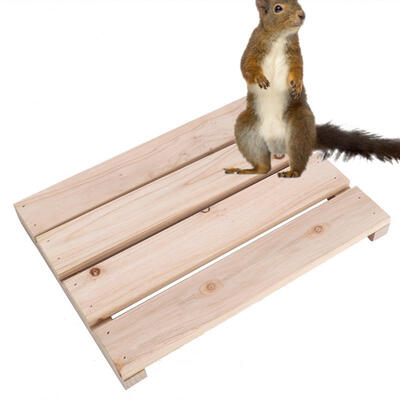 

Greensen Practical Resistance To Bite Pet Grinding Teeth Wooden Swing Springboard Bridge Platform Toy