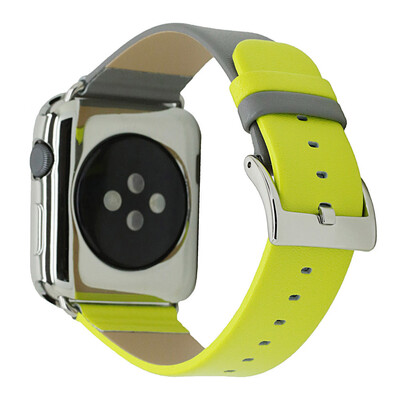 

〖Follure〗Leather Watch Strap Bracelet Wrist Band For Apple Watch 123 38MM