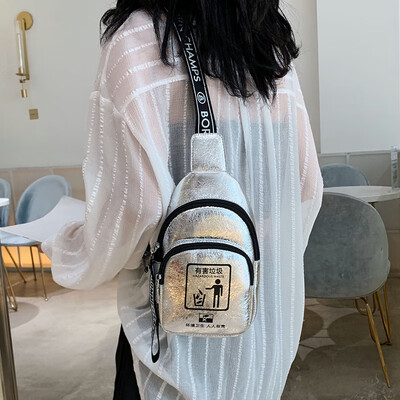 

Fashion trend chest bag handbag 2019 new foreign air bag girl Messenger bag wild ins fashion shoulder bag