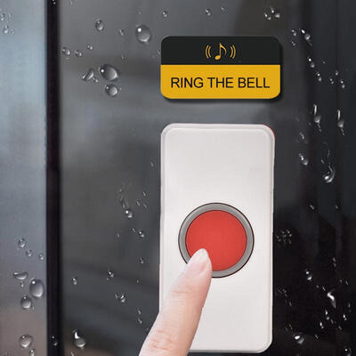 

Greensen Intelligent Wireless Door Bell Calling Alarm Doorbell Transmitter Receiver CN Plug 220V