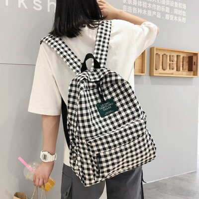 

Schoolbag female ins wind Korean college students backpacking high school sen department ancient feeling campus junior high school