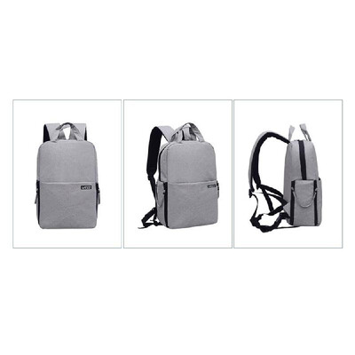

LATZZ Outdoor Portable Waterproof Scratch-proof Dual Shoulders Backpack Camera Accessaries Bag Wine Red