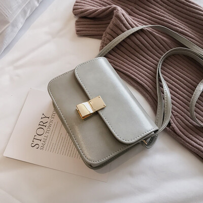 

Tofu bag female 2018 new wave Korean version of the small square package simple retro Messenger bag Sen series shoulder bag
