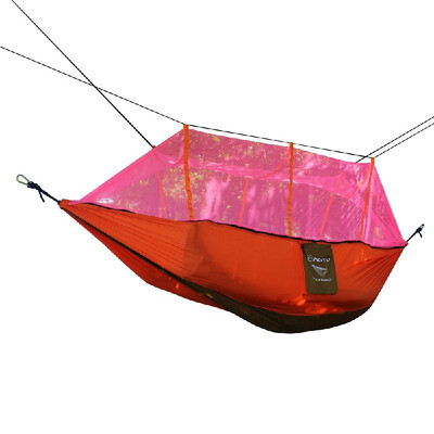

Mosquito Net Double Hammock Extra Strong Nylon Durable Compact Lightweight Outdoor Camping Hammock
