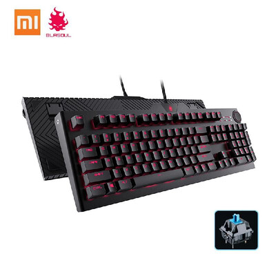 

Xiaomi Blasoul Y520 Gaming Mechanical Keyboard 104 Keys RGB Backlight Backlit 18m Wired Edition for PC Laptop Gamer