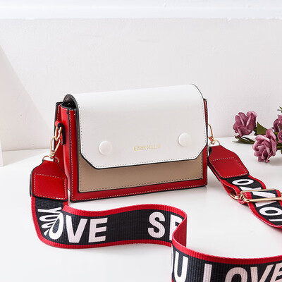 

In summer the new little girl bag fashion single shoulder oblique satchel Korean version is simple to build a small square bag