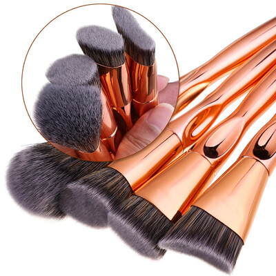 

Toponeto 4PCS Make Up Foundation Eyebrow Eyeliner Blush Cosmetic Concealer Brushes