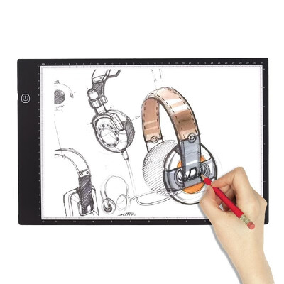 

Portable Magnetic A4 Light Box Tracing Light Pad Board LED Artcraft Copy Board Tracer USB Powered Dimmable Brightness for Children
