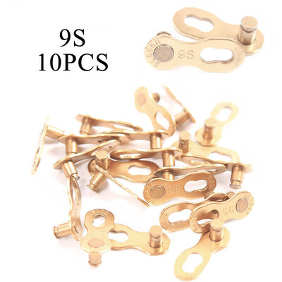 

10Pcsset Stainless Steel Bike Chain Master Link Joint Connector 6-11 Speed