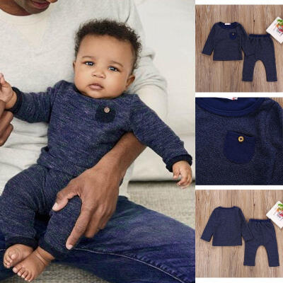 

Fashion Baby Boys Girls Kids Clothes Cotton Sleepwear Nightwear Pajamas Set