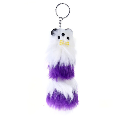 

Creative Key Chain Pinch the Fox Doll Key Ring Pendant For Women Random