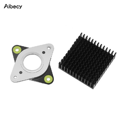 

Aibecy 3D Printer Metal & Rubber Stepper Motor Vibration Damper Shock Absorber with Heatsink for Nema 17 42 Stepper Motor