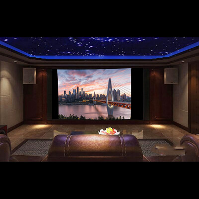 

79 Portable Projector Screen HD 43 79 Inch Diagonal Frameless PVC Video Projection Screen Foldable Wall Mounted for Home Theate